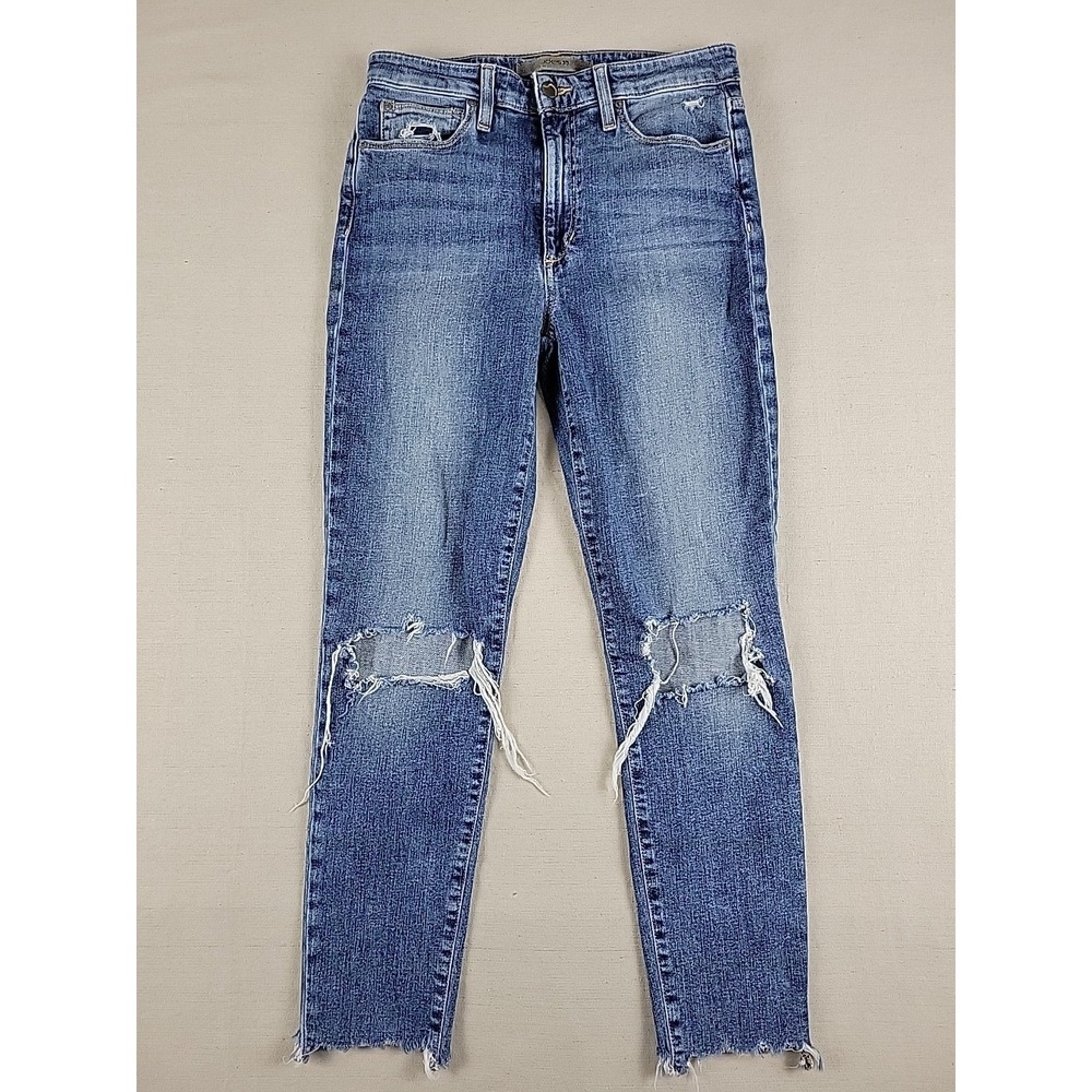 Joe's Jeans The Charlie High Rise Skinny Ankle Jeans Women's 27 Y2K Distressed